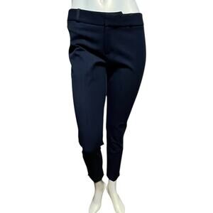 Banana Republic Sloan Dark Blue Tailored Pants, Size 4 – Modern & Chic